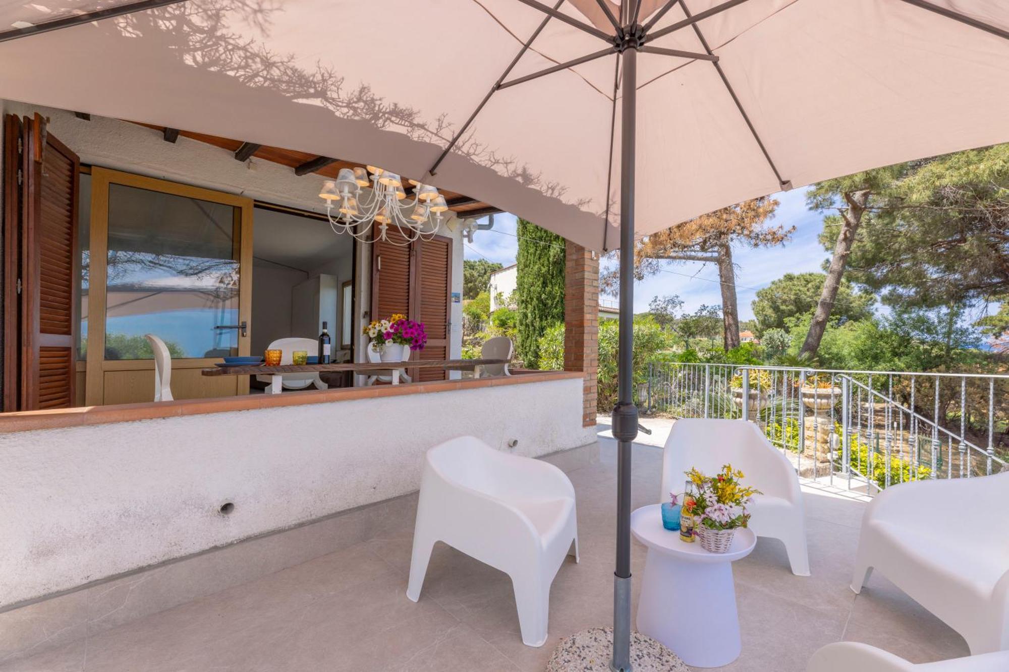 Casa Panoramica Bouganville SantʼAndrea Екстериор снимка