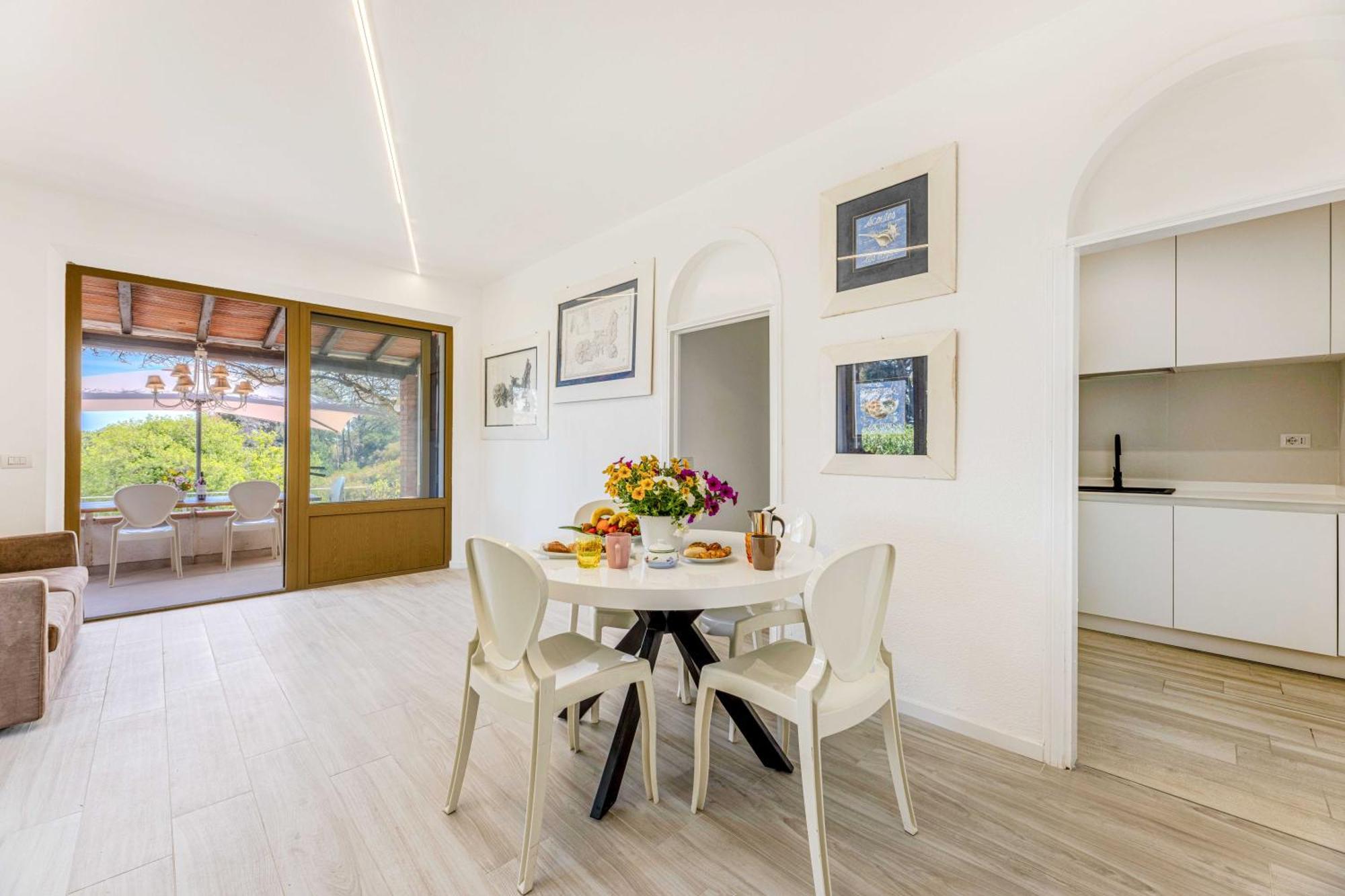 Casa Panoramica Bouganville SantʼAndrea Екстериор снимка